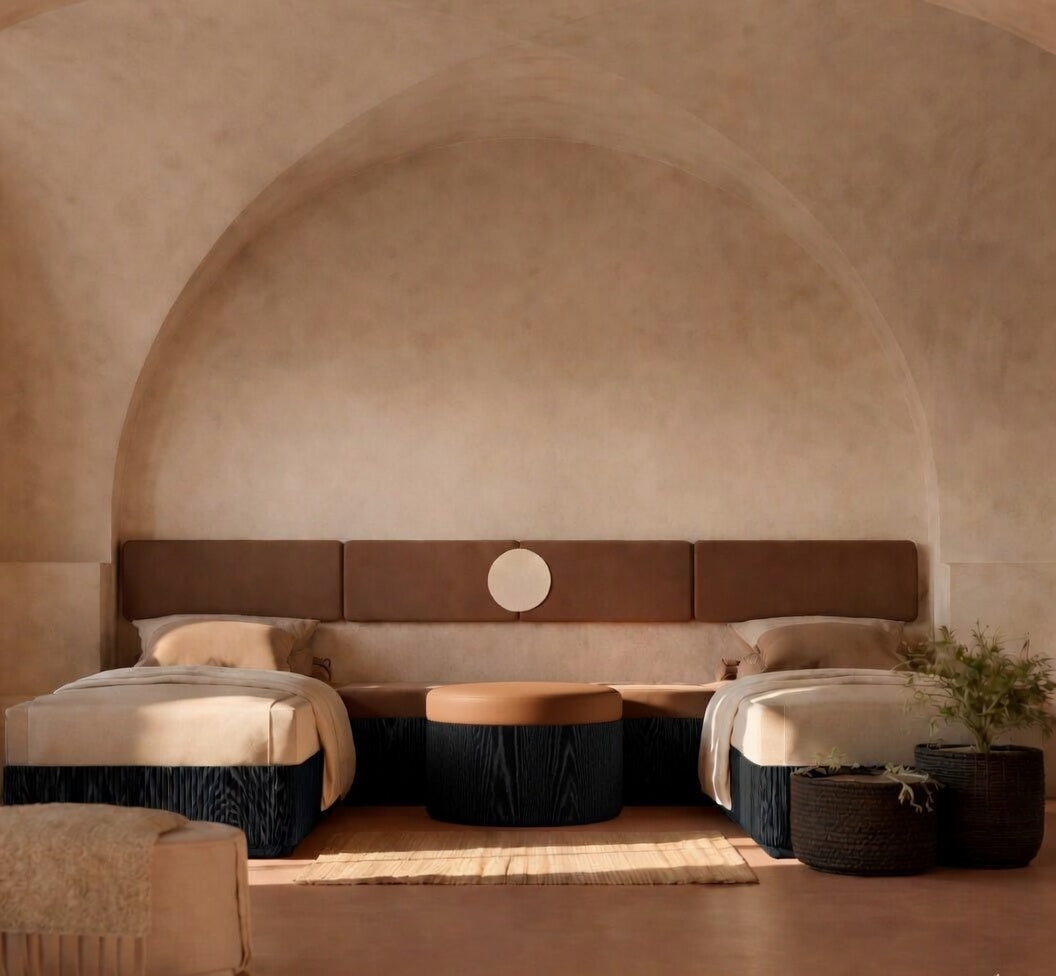 Circle Bed Frame Set