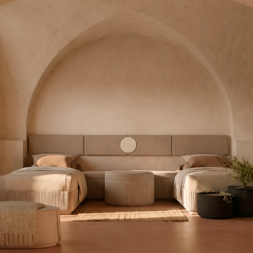Circle Bed Frame Set