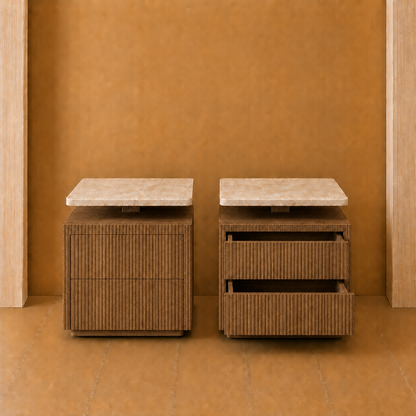 Circle Nightstand Set
