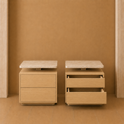 Circle Nightstand Set