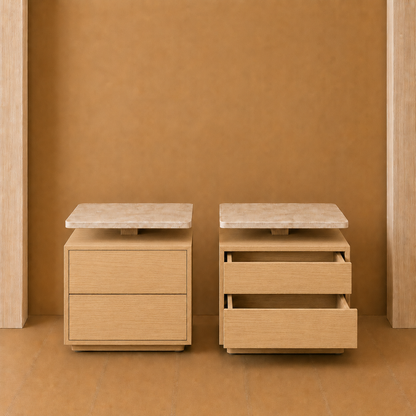 Circle Nightstand Set