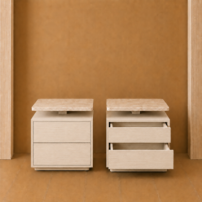 Circle Nightstand Set