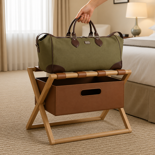 Circle Luggage Rack