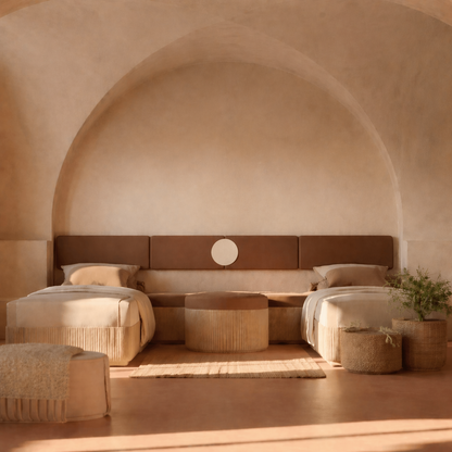 Circle Bed Frame Set