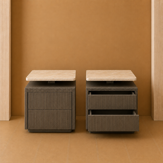 Circle Nightstand Set