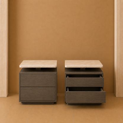 Circle Nightstand Set