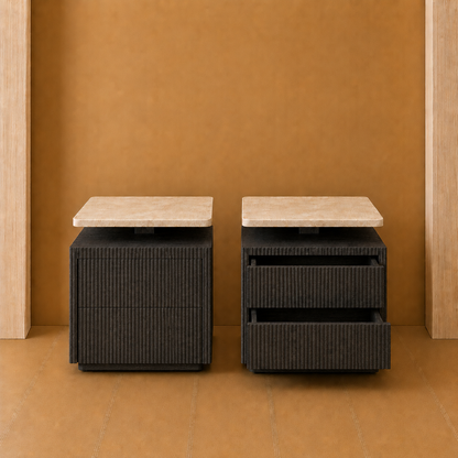 Circle Nightstand Set