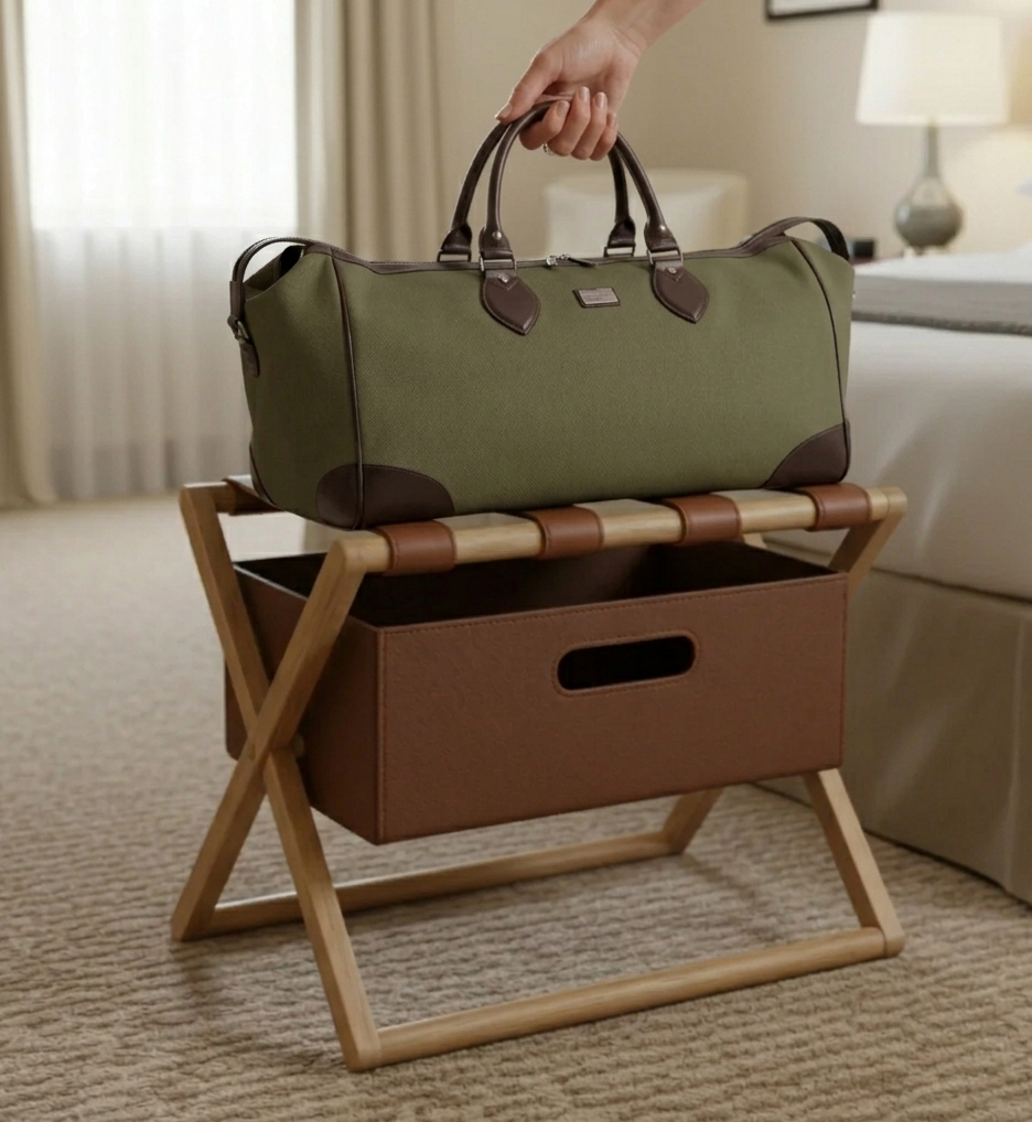 Circle Luggage Rack