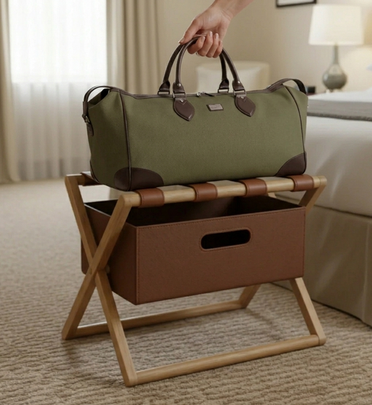 Circle Luggage Rack