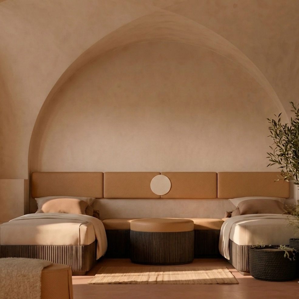 Circle Bed Frame Set