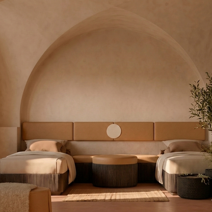 Circle Bed Frame Set