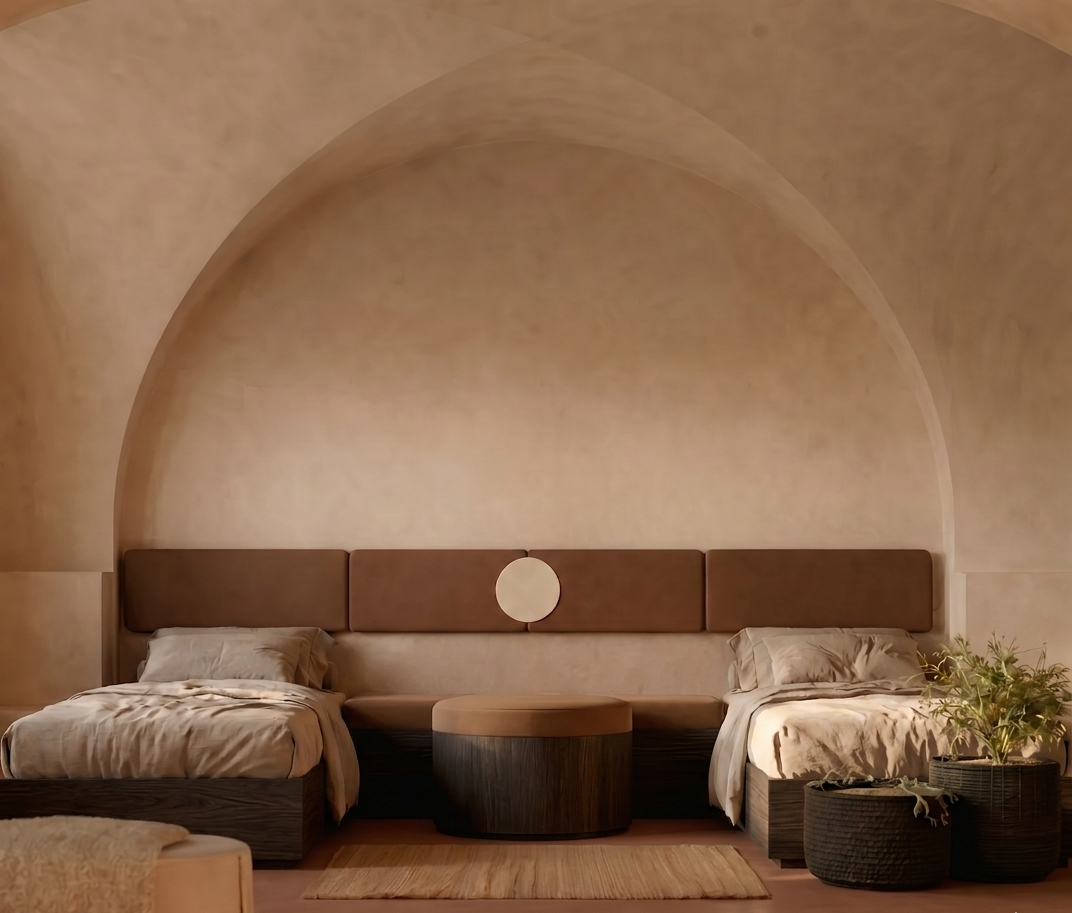 Circle Bed Frame Set