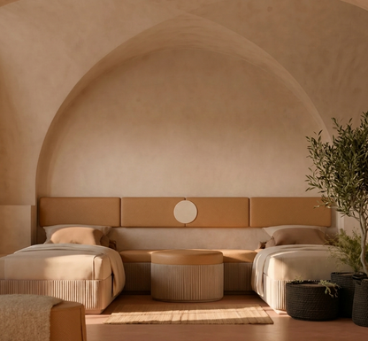 Circle Bed Frame Set