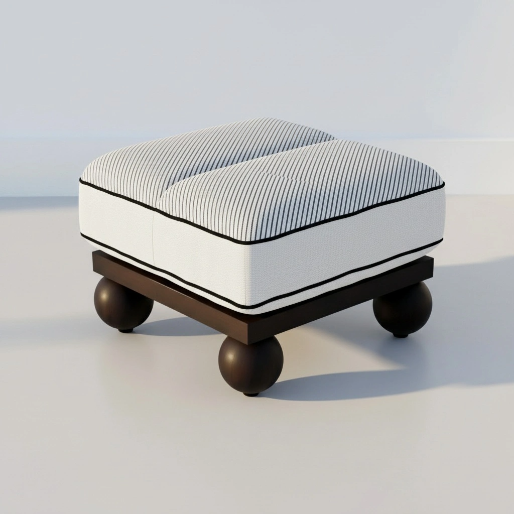 Emilia Ottoman/Chestnut