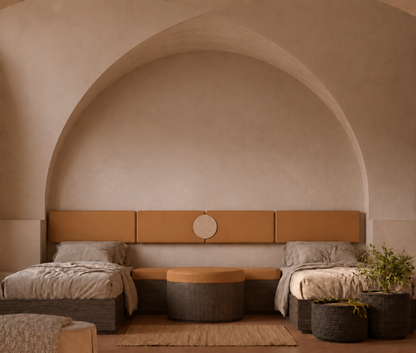 Circle Bed Frame Set