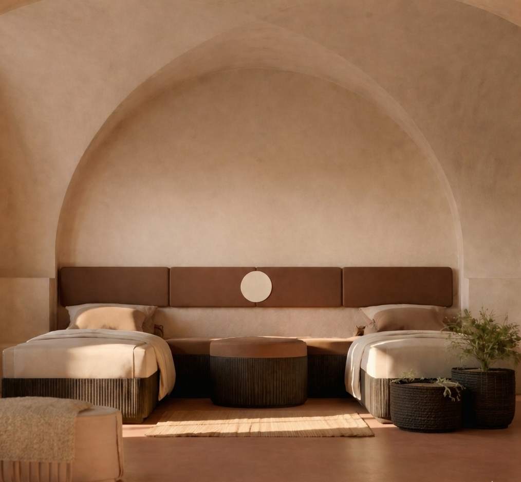 Circle Bed Frame Set