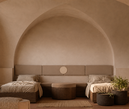 Circle Bed Frame Set