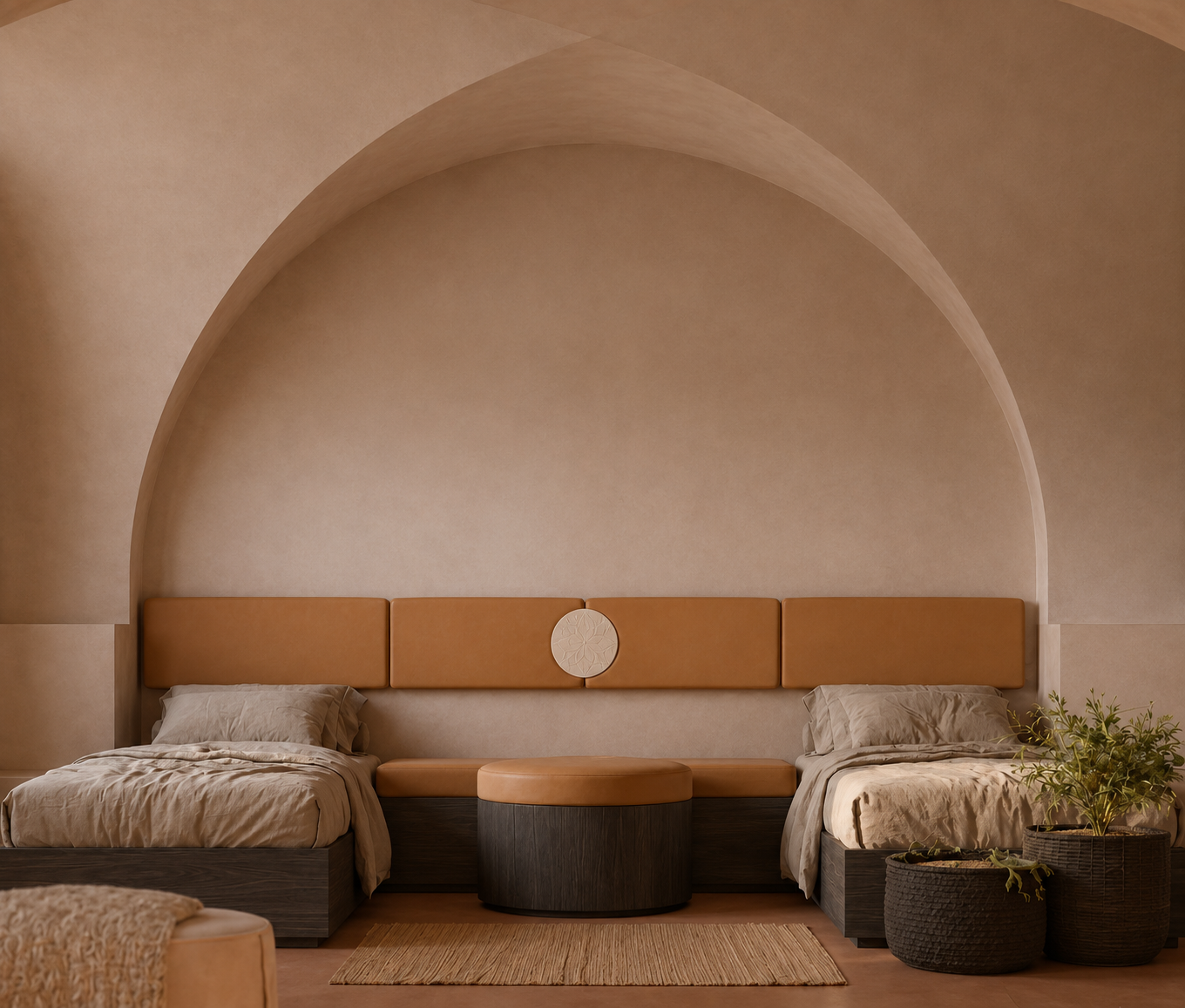 Circle Bed Frame Set