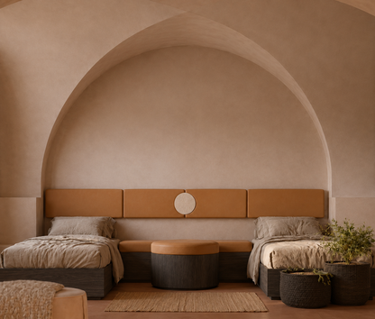 Circle Bed Frame Set