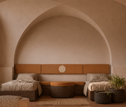 Circle Bed Frame Set