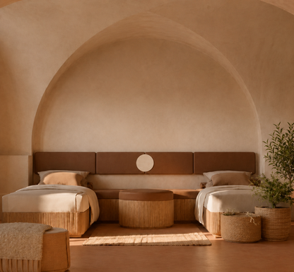Circle Bed Frame Set