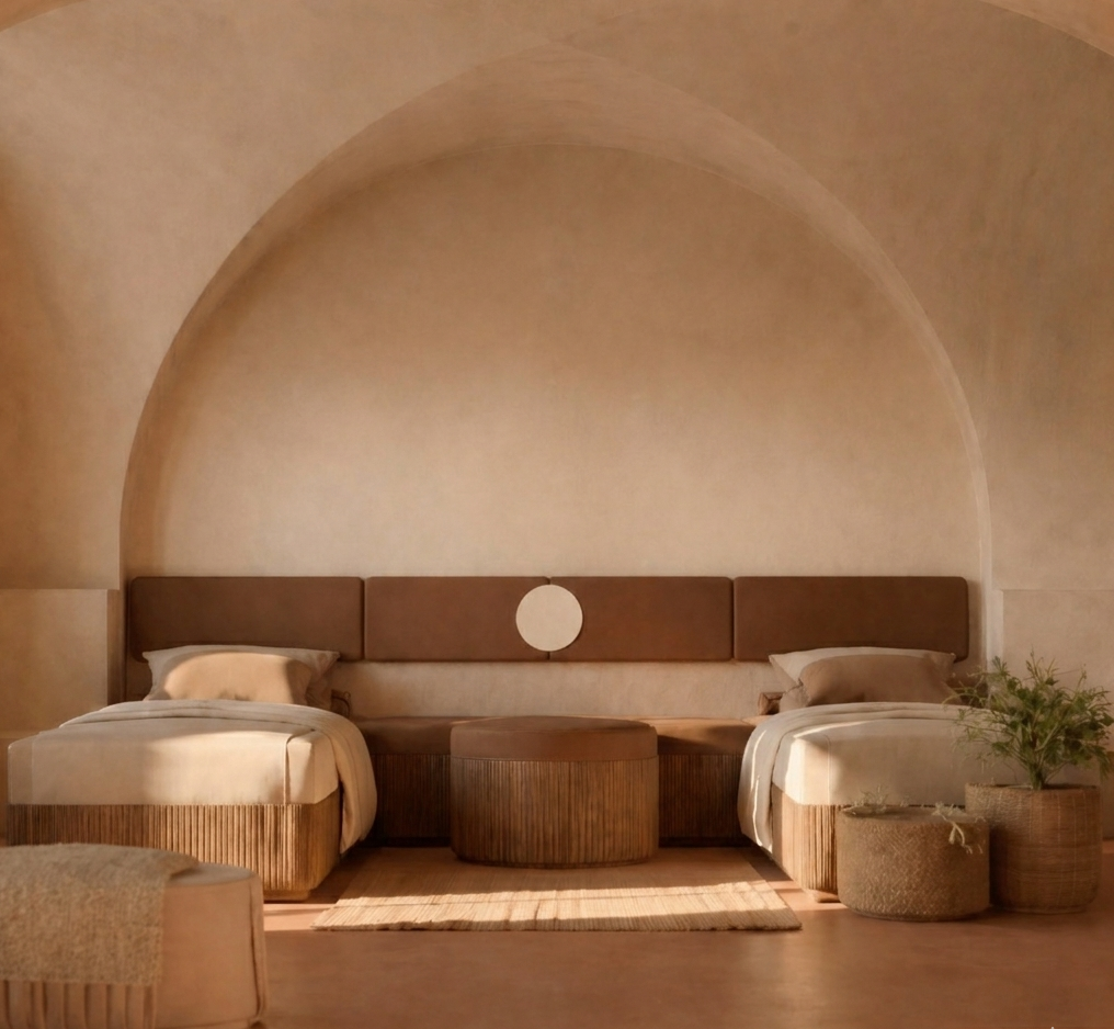 Circle Bed Frame Set