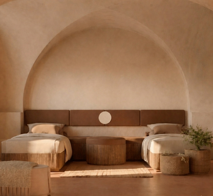 Circle Bed Frame Set