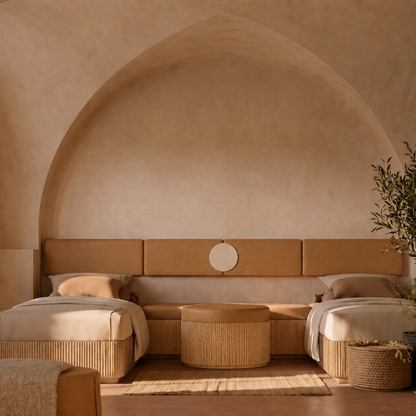Circle Bed Frame Set