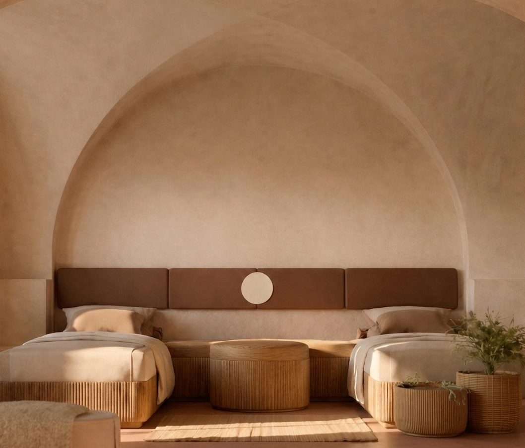 Circle Bed Frame Set