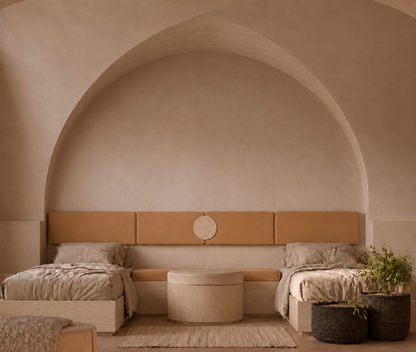 Circle Bed Frame Set