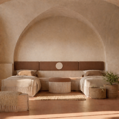 Circle Bed Frame Set